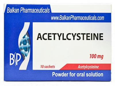 Acetilcisteina 100mg pulb./sol.orala 3g(Bronhoclean) - poza produsului