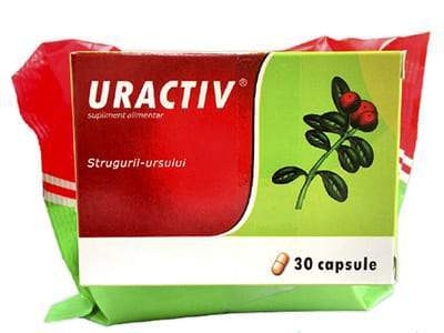 Uractiv caps.+Servetele Cadou - poza produsului