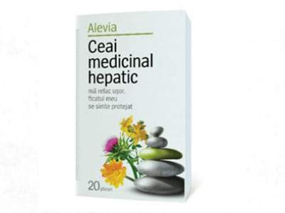 Alevia Ceai medicinal Hepatic - poza produsului