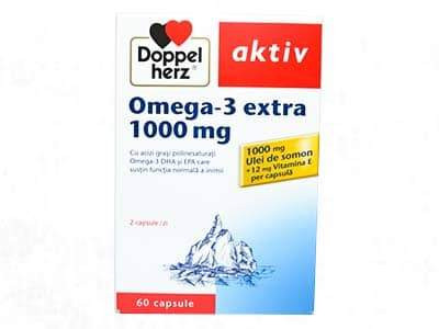Doppelherz Omega 3 1g caps. - poza produsului