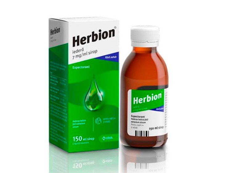 Herbion Ivy 7 mg/ml sirop 150ml - poza produsului