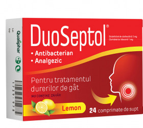 DuoSeptol lemon 5mg/1mg comp. pt gat