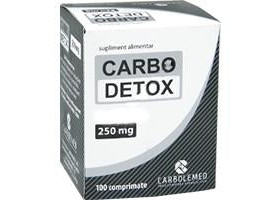 Carbune activat 250mg comp.(Carbodetox)