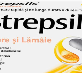 Strepsils Miere Lamaie pastile