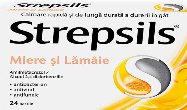 Strepsils Miere Lamaie pastile - poza produsului