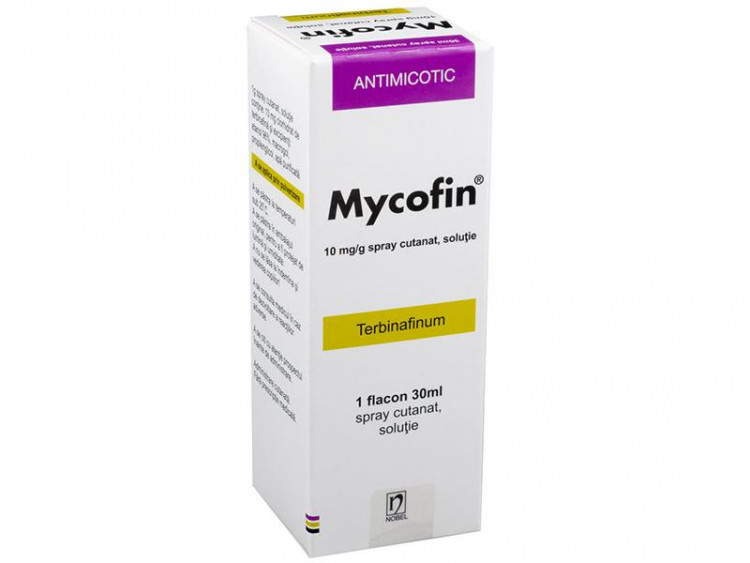 Mycofin 1% Spray, sol.cutan. 30ml - poza produsului