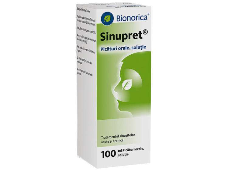Sinupret pic.orale 100ml - poza produsului
