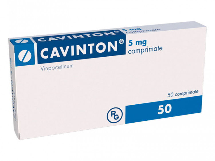 Cavinton 5mg comp. - poza produsului