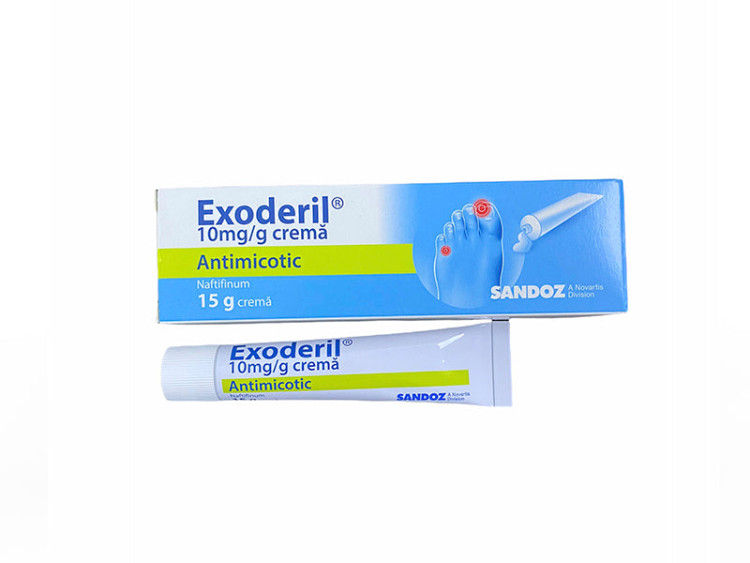 Exoderil 1% crema 15g - poza produsului