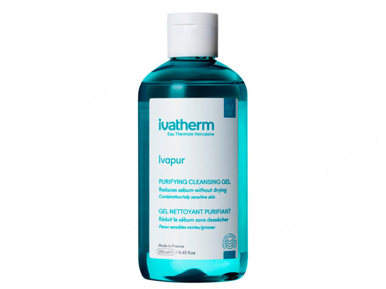 Ivatherm Ivapur Gel spumant purifiant PNM 250ml - poza produsului
