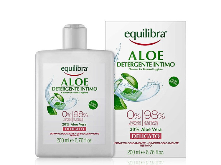 Equilibra Aloe Gel pentru igiena intima 200ml - poza produsului
