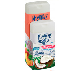 Le Petit Marseillais Set Gel de dus 250ml + Lotiune 250ml cu exctract Cocos