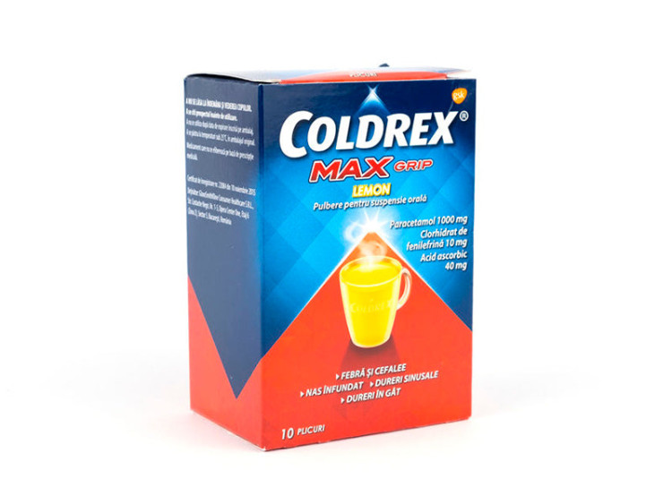 Coldrex Maxgrip pulb./susp.orala lamiie 6.4g - poza produsului