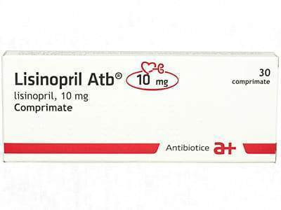 Lisinopril Antibiotice 10mg comp. - poza produsului