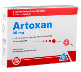 Artoxan 20mg pulb+solv. 2ml