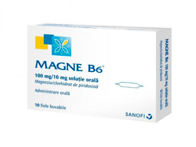 Magne B6 100mg/10ml sol.orala 10ml - poza produsului