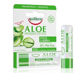 Equilibra Aloe Balsam pentru buze cicatrizant 5.5ml