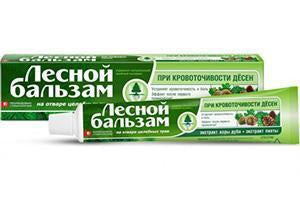Lesnoi Balsam Pasta d. Scoarta stejar Pin 75ml - poza produsului