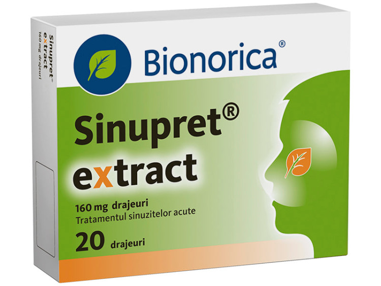 Sinupret extract 160mg dr. - poza produsului