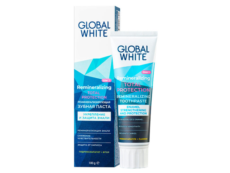 Global White pasta de dinti Remineralizing 100g - poza produsului