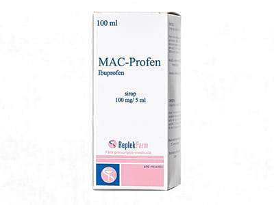 MAC-Profen sirop 100mg/5ml 100ml - poza produsului