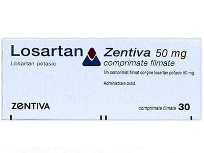 Losartan Zentiva 50mg comp.film. - poza produsului