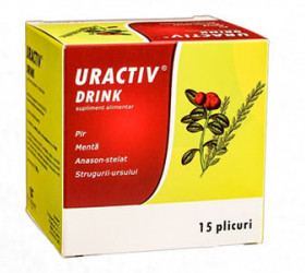 Uractiv Drink plic+Servetele intime