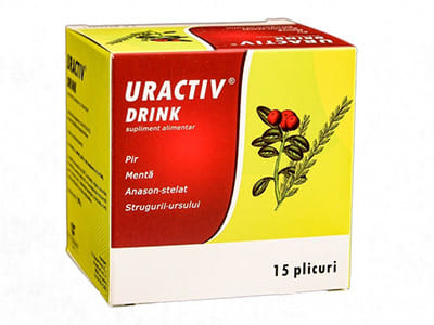 Uractiv Drink plic+Servetele intime - poza produsului
