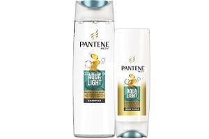 Pantene Sampon Aqualight 400ml+Conditioner 200ml - poza produsului