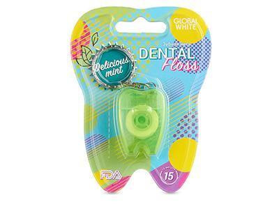 Global White ata dentara delicious mint 15m - poza produsului