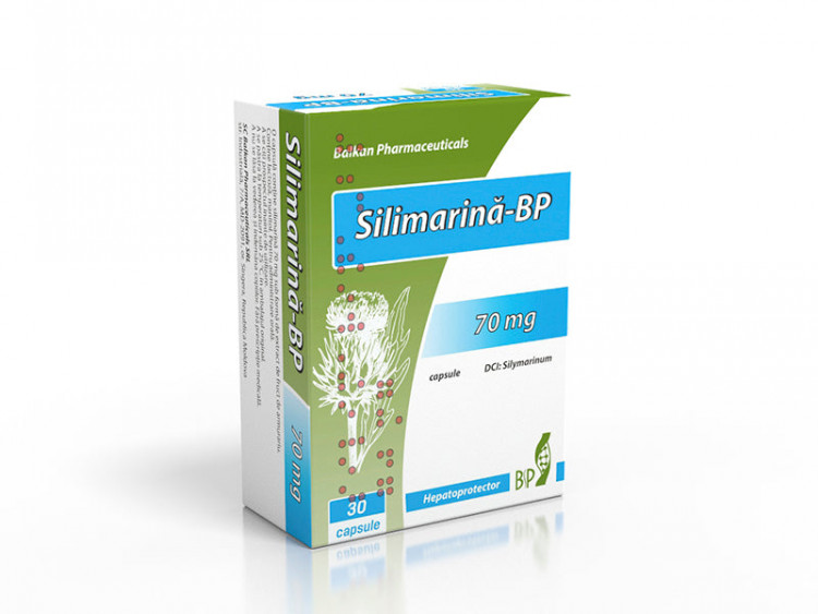 Silimarina 70mg caps. - poza produsului