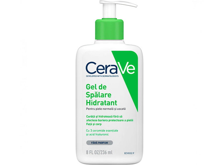 CeraVe Gel de spalare hidratant piele normal-uscata 236ml - poza produsului