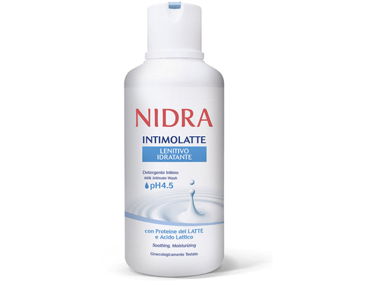 Nidra Sapun lichid intim calmant hidratant Latte cu dozator 300ml - poza produsului