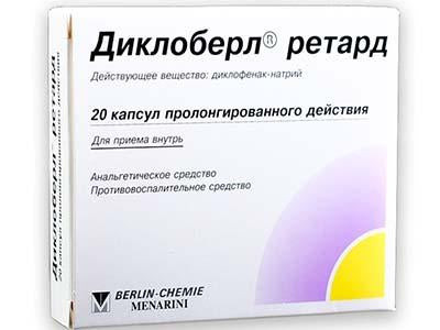 Dicloberl retard 100mg caps.elib.prel. - poza produsului