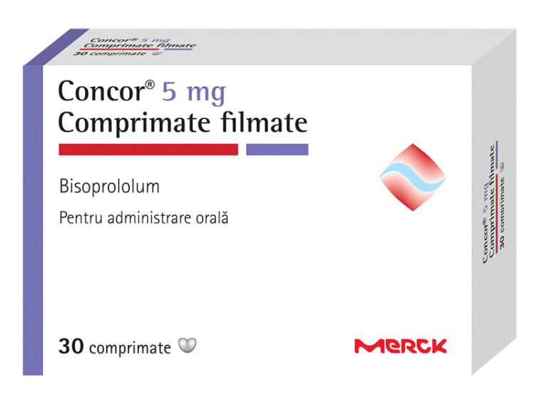 Concor 5mg comp.film. - poza produsului