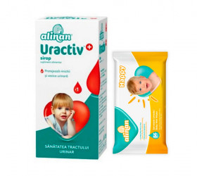 Alinan Uractiv sirop 150ml(+1an)+cadou serv. N56