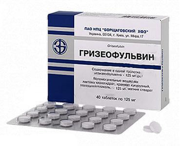 Griseofulvin 125mg  comp. - poza produsului