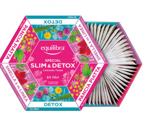 Equilibra Ceai Slim & Detox Set N60