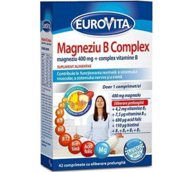 Eurovita Magneziu B complex comp.