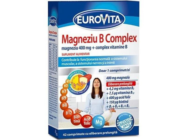 Eurovita Magneziu B complex comp. - poza produsului