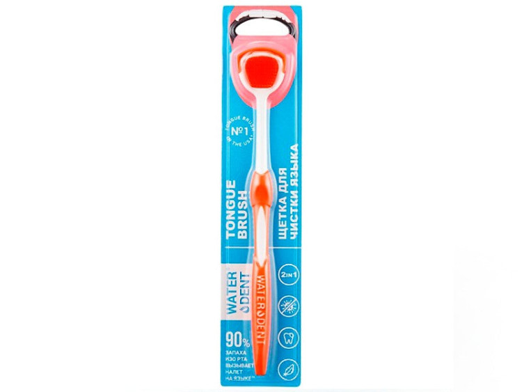 Global White WaterDent perie pu curatarea limbii - poza produsului