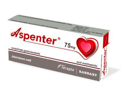 Aspenter 75mg comp.film. - poza produsului