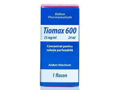 Tiomax 600 25mg/ml conc./sol.perf. 24ml - poza produsului