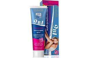 Eveline Crema depilatoare 9in1 R+Q10 125ml - poza produsului