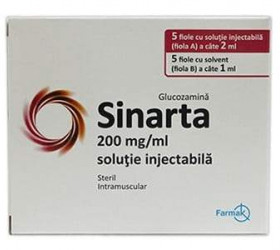 Sinarta 200mg/ml sol.inj. 2ml+1ml