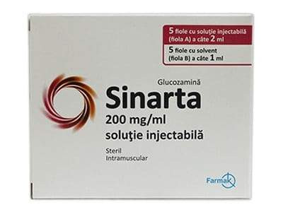 Sinarta 200mg/ml sol.inj. 2ml+1ml - poza produsului