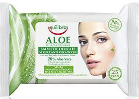 Equilibra Aloe Servetele demachiante fata/ochi
