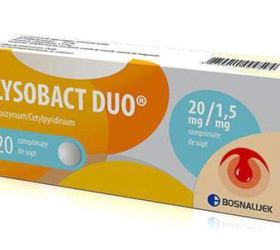 Lysobact DUO 20mg+1.5mg comp.de supt