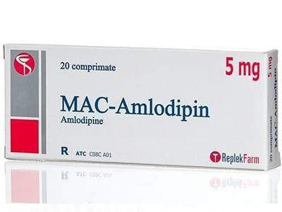 MAC-Amlodipin 5mg comp. - poza produsului