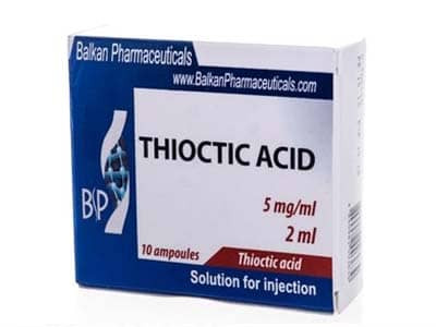 Tioctic acid 5mg/ml sol.inj. 2ml - poza produsului